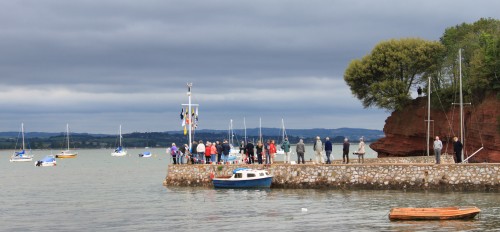 Awaiting the Olympic Sailing Torch