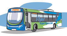 Bristol Airport Bus, ‘The Flyer’ notice