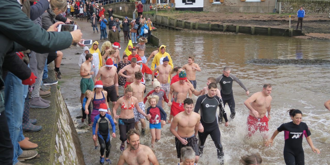 Boxing Day Swim attracts the brave and the bold!