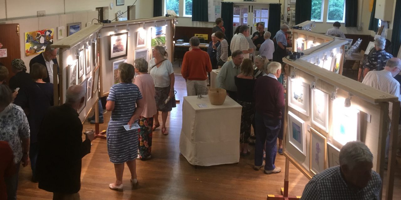 Lympstone’s Art Exhibition; better than ever!