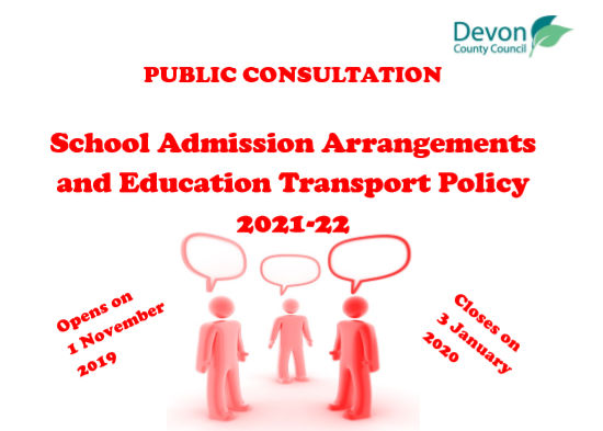 Public Consultation – Schools and Education Transport Policy