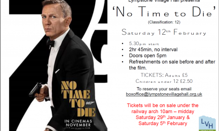 NO TIME TO DIE special showing