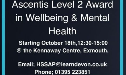 Ascentis Level 2 Award – Wellbeing & Mental Health
