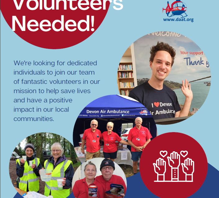 Devon Air Ambulance seeks volunteers