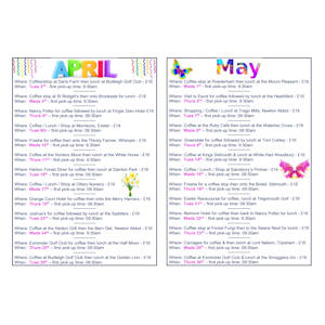 COMMUNITY TRANSPORT Timetable April to June 24